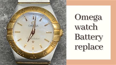 omega watch battery replacement price.